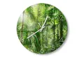 Produktbild: DEQORI Wanduhr 'Mitten im Dschungel' (Glas Glasuhr modern Wand Uhr Design Küchenuhr)