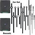 Produktbild: NEU Funk Quarz Uhrwerk Zeigersets für selbstgestaltete Uhren kreativ Geschenk