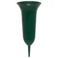Produktbild: geli Thermo Plastic Grabvase 26 cm dunkelgrün