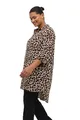 Produktbild: KAFFE CURVE Langarm - Hemd KCsonna Damen Hemd Langarm Shirt Bluse Casual Print Langarmshirt Große Größen Leopard Print 50
