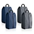 Produktbild: Schuhtasche 4er Set, Wasserdicht Schuhbeutel Reise Groß Schuhsack mit Reißver...