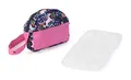 Produktbild: Bayer Chic 2000 - Wickeltasche für Puppen, Puppenwickeltasche, Puppenzubehör, Puppentasche, Einhorn, Navy-pink, 853-43