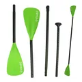 Produktbild: 24MOVE® Paddel Doppelpaddel 2 in 1 Teleskoppaddel Stechpaddel für SUP Stand Up Board , Kajak, Aluminium 230cm, Grün