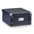 Produktbild: Zeller 17595 CD-Box, Pappe, grau, 16,5 x 28 x 15 cm ca. 16,5 x 28 x 15 cm Grau