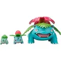 Produktbild: Jazwares PKW2775 - Pokemon Select Evolution 3er-Pack - Bisasam, Bisaknosp, Bisaflor