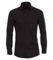Produktbild: Venti Businesshemd Uni Body Fit Schwarz 42