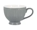Produktbild: Greengate Tasse Alice Teetasse stone grey 0,4 l, Steingut