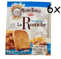Produktbild: 6x Mulino Bianco Fette biscottate Le rustiche 315g mit Dinkel Zwieback brot