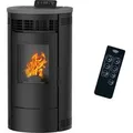 Produktbild: Sannover Luft-Pelletofen Flavia 9,5 kW Schwarz