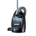 Produktbild: Siemens Staubsauger mit Beutel Q5.0 extreme silencePower VSQ5X1230, ideal für Allergiker, Hygiene-Filter, starke Saugleistung, Bodendüse für Parkett, Teppich, Fliesen, langes Kabel, 850 W, schwarz