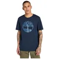 Produktbild: Timberland Mens Tree Logo Short Sleeve Tee dark sapphire-dark denim M