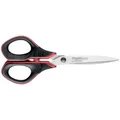 Produktbild: Maped Schere Advanced Gel 17 cm schwarz/rot auf Blisterkarte