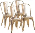 Produktbild: 4er Set Stuhl Benedikt gold