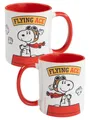 Produktbild: United Labels® Tasse The Peanuts Snoopy Tasse Flying Ace Kaffeetasse Becher 320 ml, Keramik