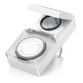 Produktbild: Bearware – 24h mechanische Zeitschaltuhr (Outdoor) 96 Segmente 3680W weiß NEU