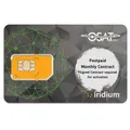 Produktbild: OSAT Iridium Globaler monatlicher Vertragsservice, Airtime-Plan, Satellitentelefon – Online-Aktivierung – für 9555, Extreme 9575, Iridium GO!, 9505 und 9505A