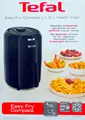 Produktbild: Tefal Fritteuse 1,6L Easy Fry Compact schwarz EY101815 