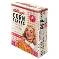 Produktbild: Nostalgic-Art Retro Vorratsdose XL, 4 l, Kellogg's – Girl Corn Flakes Collage – Geschenk-Idee für die Küche, Aufbewahrungsbox für Cornflakes, Vintage Design