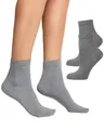Produktbild: Nur Die Bambus Kurzsocken 2er Pack Damen Kurzschaft Bambussocken Socke weich atmungsaktiv