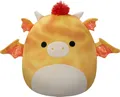 Produktbild: Jazwares SQCR05480 - Squishmallows - Dieric, der gelbe Drache, Plüschfigur, 40 cm