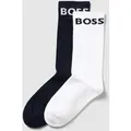 Produktbild: BOSS Socken aus Baumwoll-Mix im 2er-Pack Modell 'RS SPORT' in Dunkelblau, Größe 43-46