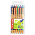 Produktbild: STABILO Pointball Kugelschreiber 6er Pack Rot Blau Schwarz Grün Türkis Flieder