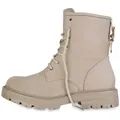 Produktbild: VAN HILL Damen Leicht Gefütterte Schnürstiefeletten Stiefeletten Schuhe 841323, Farbe: Beige, Größe: 36 - Beige - 36