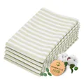Produktbild: 5er Set Geschirrtücher Baumwolle in 50x70 cm - saugstarke und langlebige Küch...