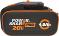Produktbild: Worx »WA3644 PowerShare Pro« Akku, 20 V, 4 Ah, LED-Anzeige, für alle WORX Geräte
