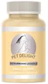 Produktbild: Pet Delight Wurm Leckerlis, das pflanzliche Mittel für Hunde und Katzen als natürliche Wurmkur - Hund + Katz & Vögel - Animal & Dog Dewormer, Wurm (1 Packung)