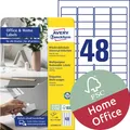 Produktbild: AVERY ZWECKFORM L4736REV-10 Universaletikett 45,7x21,2 weiß ZWECKFORM 480St