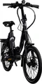 Produktbild: Zündapp E-Bike Faltrad X100 20 Zoll RH 45cm 9-Gang 400 Wh schwarz grau