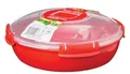 Produktbild: Sistema Mikrowellendose MICROWAVE 1,29 Liter rot