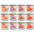 Produktbild: animonda Carny Adult Herzhafte Variation (12 x 200 g), Katzennassfutter für ausgewachsene Katzen, Nassfutter mit 100 % frischen, fleischlichen Zutaten, Katzenfutter ohne Getreide und Zucker