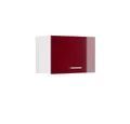 Produktbild: Vicco Hängeschrank R-Line, Bordeaux Hochglanz/Weiß, 60 cm Flach