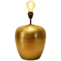 Produktbild: Marrakesch Orient & Mediterran Interior Nachttischlampe Tischlampenfuß Camden Gold 39?cm, orientalischer Lampensockel Metall, Handarbeit goldfarben