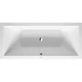 Produktbild: Duravit DuraSquare Badewanne 700426000000000 weiss, 180x80cm, Einbauversion, mit Gestell
