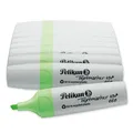 Produktbild: Pelikan Textmarker 490 eco, Neon-Grün, 10 Stück, mit Keilspitze
