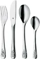 Produktbild: WMF Kinderbesteck Zwerge (4-tlg), 1 Personen, Cromargan® Edelstahl Rostfrei 18/10, ab 3 Jahren, hygienisch, säurefest