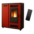 Produktbild: Luft- Pelletofen Slim Astral 12,2 kW Bordeaux Sannover