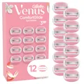Produktbild: Gillette Venus Comfortglide Spa Breeze Systemklingen 12er (Big Pack) Damenrasierer