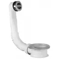 Produktbild: OMP TEA Spa Siphon Überlaufgarnitur für Waschbecken mit Abstandhalter, Gitter ABS/Chrom, Omp-Tea-247-304-0