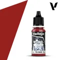 Produktbild: Vallejo Modell Farbe 70908 - Carmine Red - 18 ML