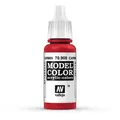 Produktbild: Vallejo 70908 Karminrot, matt, 17 ml