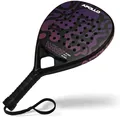 Produktbild: Apollo Padel Schläger - Padelschläger für Anfänger und Fortgeschrittene, Carbon-Schläger für Damen und Herren 12 k lila/pink