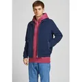 Produktbild: Jack & Jones Blouson JJERUSH Stylisch, funktional, ideal für Herbst, pflegeleicht mit stylischem Stehkragen blau L (52)