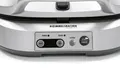 Produktbild: Pancake Maker 1800W, 4 Mulden, Antihaft, Timer, silber, Ø13,5cm