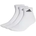 Produktbild: adidas Sportswear Füßlinge THIN AND LIGHT ANKLE SOCKEN, 3 PAAR (1-Paar) weiß 2 - 3.5