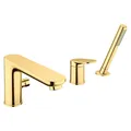 Produktbild: Duravit Wave 3-Loch Wannenrandarmatur Gold poliert WA5260000034