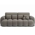 Produktbild: Möblo Sofa, Braun, Holzwerkstoff, 3-Sitzer, 256x105x119 cm, Wohnzimmer, Sofas & Couches, Sofas, 3-Sitzer Sofas